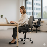 Rudy Jute Febric study Chair