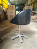 NEWTURN® King Bar Chair with Stopper breakfast Metal Stand visitor clients Chair Currency|pre Assembled with 1 years Parts Replacement warranty