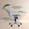 CLASSELA Bucket Low Back Revolving Office Chair with Teak Wood and Specious Mould Chair|pre Assembled with 1 years Parts Replacement warranty