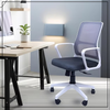 NEWTURN Elanzo Mesh Office Chair Mid Back Mesh Ergonomic Home and Office Desk|pre Assembled with 1 years Parts Replacement warranty