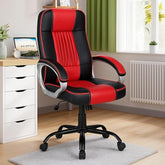 NEWTURN Paris High-Back (Pre-Assembled) Premium Leatherette Work from Home/Office/Desk/Computer/Study Chair with 2 yrs Parts replc. wrty