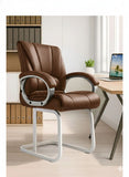 Alpha Premium office visitor / waiting / client chair with Double Support metal Frame   & 1 year warranty