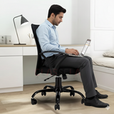 NEWTURN Sigma (DIY) Office Revolving Mesh Chair with Spacious Seat Computer