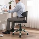 NEWTURN® Metto Pre-Assembled with Metal Stand Rolling Compact Chair Lift Swivel Currency |pre Assembled with 1 years Parts Replacement warranty