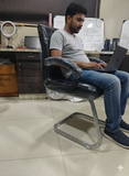 NEWTURN® Funk Pre-Assembled Office Visitor/Fixed Stand/Computer/Study|pre Assembled with 1 years Parts Replacement warranty