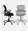 Trident Mesh Office Chair Study Chair | fix armrest| Adjustable Lumbar Chair|pre Assembled with 1 years Parts Replacement warranty