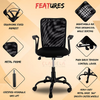 NEWTURN Sigma (DIY) Office Revolving Mesh Chair with Spacious Seat Computer