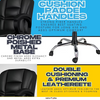 NEWTURN Mario Mid-Back (Pre-Assembled) Premium Leatherette Work from Home/Office pre Assembled with 1 years Parts Replacement warranty