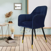 Zidle Rosey Nx Velvet Dining| Home| Restaurant| Living Room| Accent Chair Currency Velvet Metal Dining Chair|pre Assembled with 1 years Parts Replacement warranty