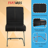 NEWTURN® Thanos No-Handles (Pre-Assembled) Office Visitor Chair| Fixed Stand Chair| Computer Chair| Study Chair| Desk Chair| Work from Home| Teak Wood Workstation Chair with 2 Years Warranty (Brown)