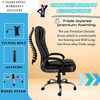 NEWTURN® Dragon High Back Premium Leatherette Soft Double Cushioned|pre Assembled with 1 years Parts Replacement warranty
