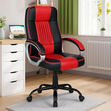 NEWTURN Paris High-Back (Pre-Assembled) Premium Leatherette Work from Home/Office/Desk/Computer/Study Chair with 2 yrs Parts replc. wrty