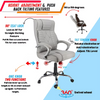 NEWTURN Galaxy High Back Premium Orthopeadic Cushion revolving Office/Work/boss/