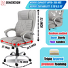 NEWTURN Galaxy High Back Premium Orthopeadic Cushion revolving Office/Work/boss/