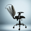Rudy Jute Febric study Chair