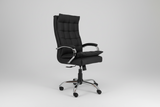 NEWTURN Boxer High Back (Pre Assembled) with Heavy Duty Metal Stand Premium Leatherette pre Assembled with 1 years Parts Replacement warranty