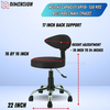 NEWTURN® Metto Pre-Assembled with Metal Stand Rolling Compact Chair Lift Swivel Currency |pre Assembled with 1 years Parts Replacement warranty