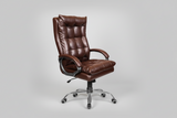 NEWTURN Boxer High Back (Pre Assembled) with Heavy Duty Metal Stand Premium Leatherette pre Assembled with 1 years Parts Replacement warranty